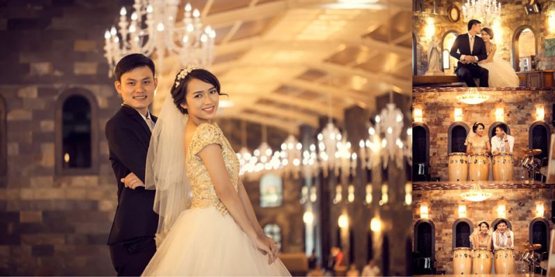 album ảnh cưới ở phim trường ms tom