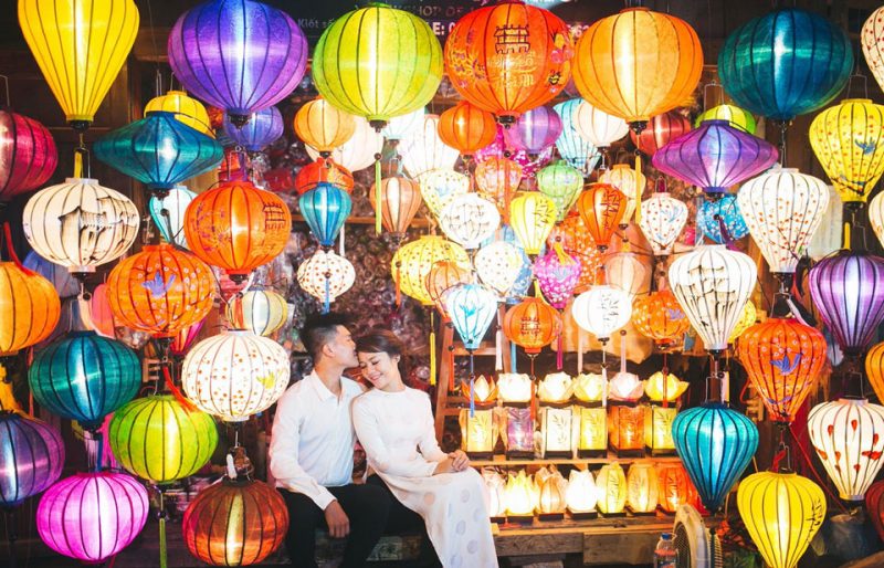 ảnh cưới phố đèn lồng hội an