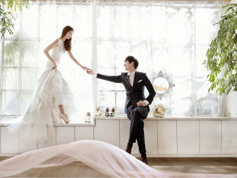 ảnh cưới tại phim trường