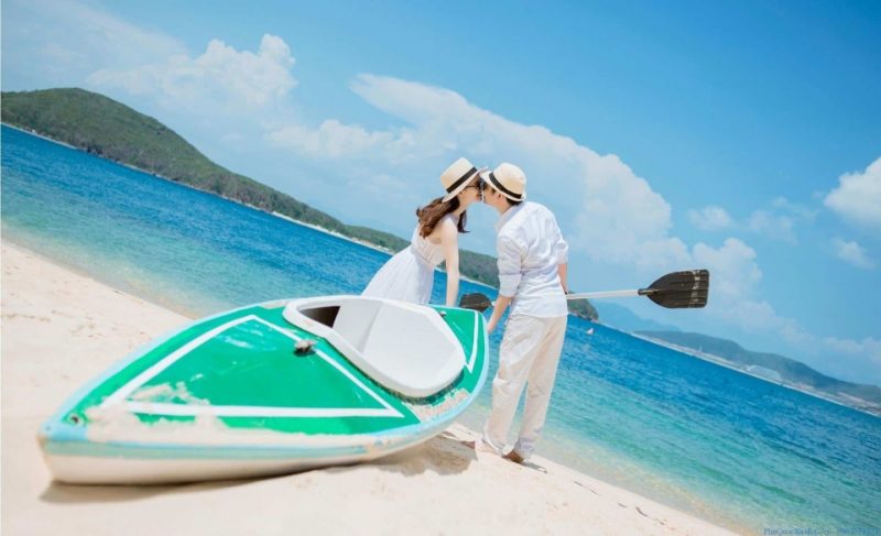 Chụp ảnh cưới ngoại cảnh ở Phú Quốc