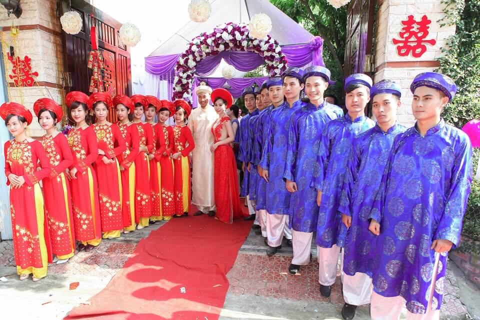 Nghi thức đón dâu ra mắt