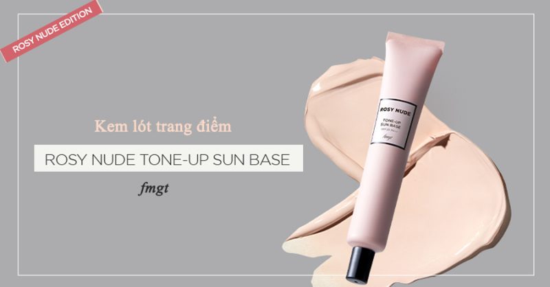 [FMGT] Kem Lót Trang Điểm Nâng Tông Da THEFACESHOP ROSY NUDE TONE-UP SUN BASE SPF20 PA++ 40ml